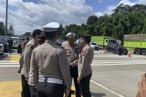 Kapolda Jabar Irjen Akhmad Wiyagus di lokasi kecelakaan. Foto: Mirsan Simamora/kumparan