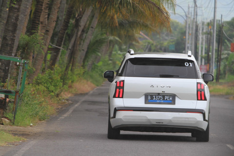 Test drive mobil listrik Aion V Yogyakarta-Jakarta. Foto: Aditya Pratama Niagara/kumparan