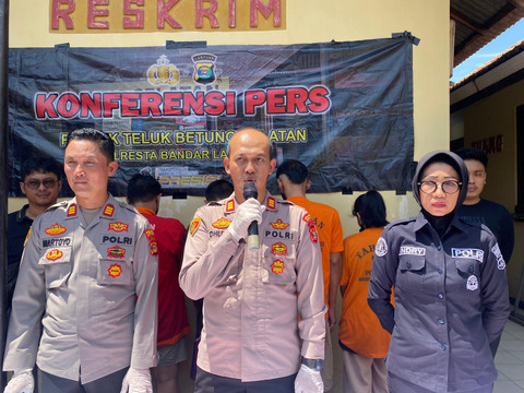 Kapolsek Teluk Betung Selatan, AKP Dhedi Ardi Putra. | Foto: Sinta Yuliana/Lampung Geh