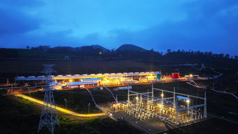 PT Medco Cahaya Geothermal (MCG) memulai operasi komersial Pembangkit Listrik Tenaga Panas Bumi (PLTP) Ijen, Banyuwangi, Jawa Timur. Foto: Dok. Medco Energi