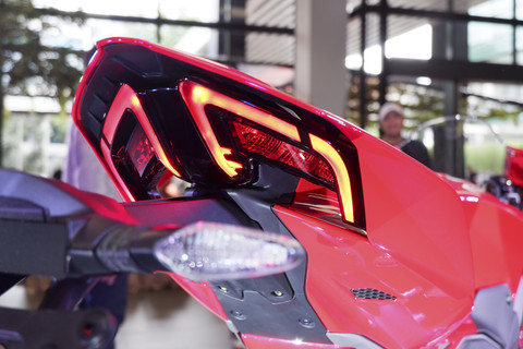 Motor baru Ducati Panigale V4 S resmi meluncur di Indonesia. Foto: Sena Pratama/kumparan