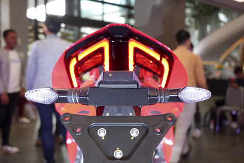 Motor baru Ducati Panigale V4 S resmi meluncur di Indonesia. Foto: Sena Pratama/kumparan