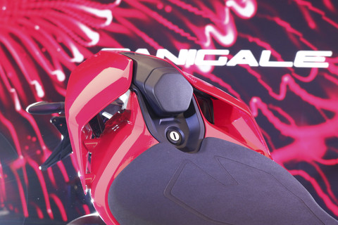 Motor baru Ducati Panigale V4 S resmi meluncur di Indonesia. Foto: Sena Pratama/kumparan