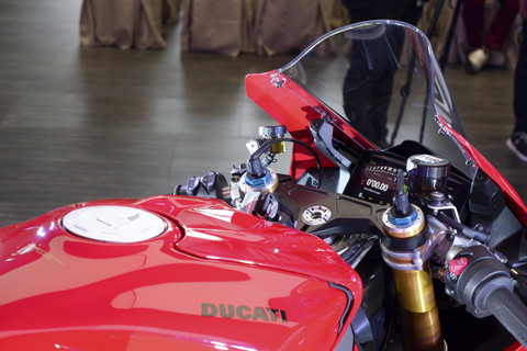 Motor baru Ducati Panigale V4 S resmi meluncur di Indonesia. Foto: Sena Pratama/kumparan