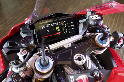 Motor baru Ducati Panigale V4 S resmi meluncur di Indonesia. Foto: Sena Pratama/kumparan