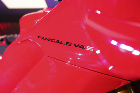 Motor baru Ducati Panigale V4 S resmi meluncur di Indonesia. Foto: Sena Pratama/kumparan