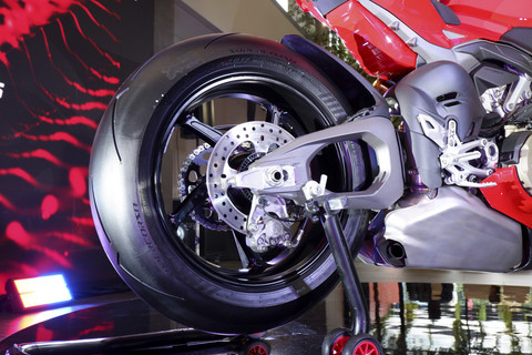 Motor baru Ducati Panigale V4 S resmi meluncur di Indonesia. Foto: Sena Pratama/kumparan