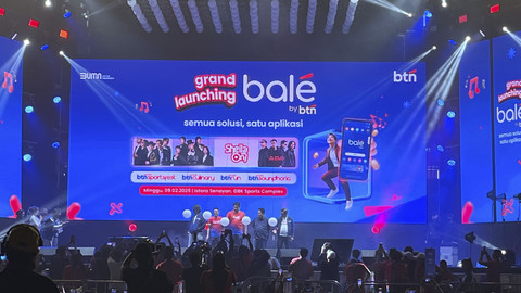 Grand Launching Bale by BTN yang dihadiri Menteri BUMN Erick Thohir dan Menteri PKP Maruarar Sirait di Istora Senayan, Minggu (9/2/2025). Foto:  Fariza/kumparan