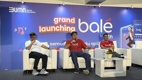 Menteri PKP Maruarar Sirait saat konferensi pers Grand Launching Bale by BTN di Istora Senayan, Minggu (9/2/2025). Foto: Fariza Rizky Ananda/kumparan
