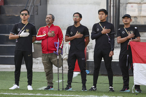 Perjuangan Timnas Amputasi Indonesia di Kejuaraan Asia 2025 yang berlangsung di Bangladesh. Foto: Dok. WAFF