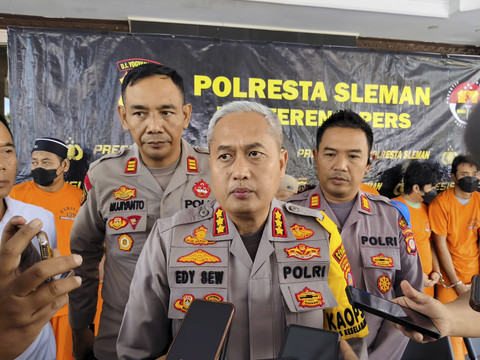 Kapolresta Sleman Kombes Pol Edy Setyanto Erning Wibowo ditemui di Polresta Sleman, Selasa (11/2/2025). Foto: Arfiansyah Panji Purnandaru/kumparan