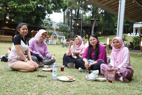 Keseruan kumparan Hangout di Bandung, Minggu (9/2). Foto: kumparan