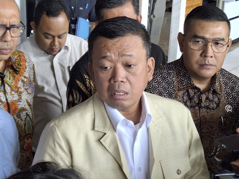 Menteri ATR/BPN Nusron Wahid ditemui di Gedung DPR RI, Jakarta Pusat pada Rabu (12/2/2025). Foto: Argya D. Maheswara/kumparan