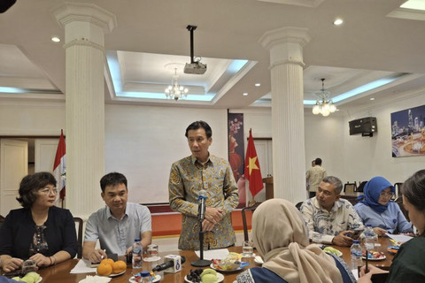 Duta Besar Vietnam untuk Indonesia Ta Van Thong. Foto: Katriana/Antara