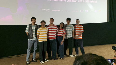 Trailer film animasi Jumbo dirilis di XXI Plaza Senayan, Rabu (12/2/2025).  Foto: Vincentius Mario/kumparan