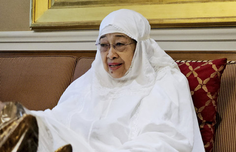 Megawati di Makkah. Foto: Istimewa