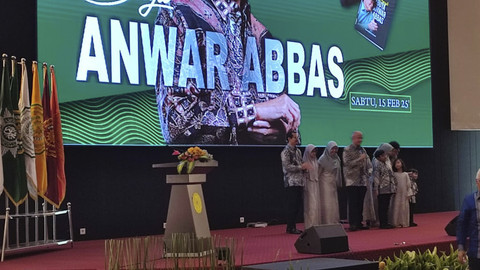 Kegiatan peringatan ulang tahun ke-70 dan peluncuran buku Anwar Abbas. Foto: Rachmadi Rasyad/kumparan