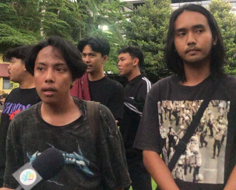 Pembubaran kegiatan konsolidasi mahasiswa di Balai Rektorat, Universitas Lampung. | Foto : Muhamad Amirudin/Lampung Geh