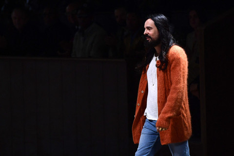 Alessandro Michele, Direktur Kreatif Valentino. Foto: Miguel Medina/ AFP