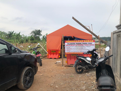 Warga Sabah Balau Harap Akses Dibuka Kembali Pasca Penggusuran | Foto : Muhamad Amirudin/Lampung Geh