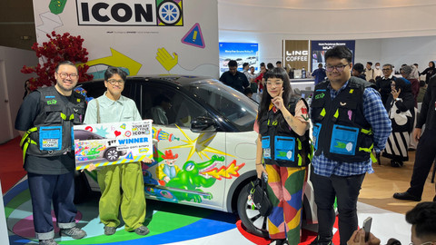 Mafazi Qisti Sitepu, juara kompetisi Wuling Your Art Your Icon. Foto: Aditya Pratama Niagara/kumparan