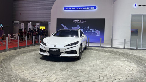 Denza Z9 GT di IIMS 2025. Foto: Fitra Andrianto/kumparan