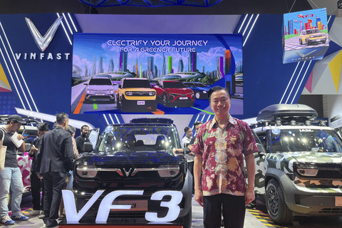 CEO VinFast Asia, Pham Sanh Chau. Foto: Fitra Andrianto/kumparan