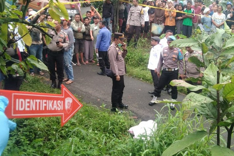 Mayat perempuan di Tanah Datar, Sumbar, Rabu (19/1/2025). Foto: Dok. Istimewa