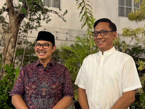 Wali Kota Yogyakarta terpilih, Hasto Wardoyo dan Wakil Wali Kota Yogyakarta terpilih, Wawan Harmawan. Foto: Arif UT/Pandangan Jogja