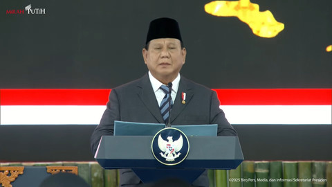 Presiden Prabowo Subianto mimimpin pelantikan Kepala Daerah di Istana Kepresidenan, Jakarta, Kamis (20/2/2025). Foto: Youtube/Sekretariat Presiden
