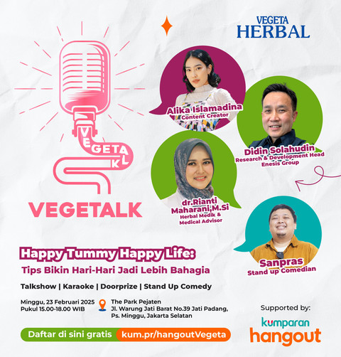 VegeTalk yang akan hadir di Jakarta. Foto: dok. kumparan