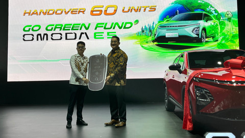 Mobil listrik Chery Omoda E5 jadi kendaraan operasional BSI. dok. Aditya Pratama/kumparan