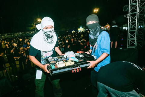 Band punk asal Purbalingga, Sukatani. Foto: isntagram/@sukatani.band