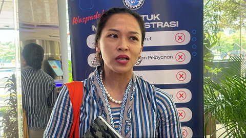 Ketua Bidang Perdagangan Internasional Asosiasi Persepatuan Indonesia (Aprisindo) Devi Kusumaningtyas saat ditemui di Kantor DEN, Jakarta, Jumat (21/2).  Foto: Widya/kumparan