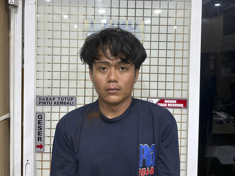 Pelaku begal ojol di Bekasi ditangkap. Foto: Dok. Istimewa