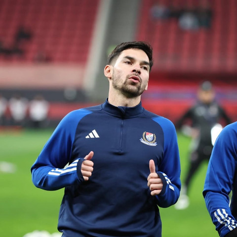 Sandy Walsh bersama Yokohama F. Marinos. Foto: Instagram @yokohamaf.marinos