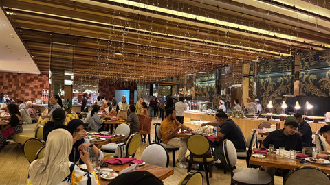 Suasana di Kayu Manis Coffe Shop Hotel Tentrem Yogyakarta. Foto: Arif UT/Pandangan Jogja