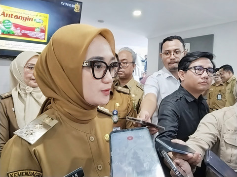Wakil Gubernur Lampung, Jihan Nurlela saat melakukan kunjungan kerja perdana ke Rumah Sakit Umum Daerah Abdul Moeloek (RSUDAM) | Foto : Eka Febriani / Lampung Geh
