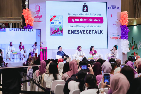 kumparan Hangout berkolaborasi dengan Vegeta Herbal menggelar talkshow tentang kesehatan pencernaan di Jakarta, Minggu (23/2). Foto: kumparan