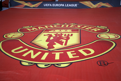 Logo Manchester United. Foto: Phil Noble/Reuters