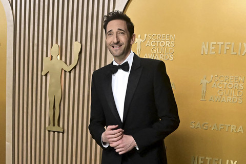Aktor Adrien Brody.  Foto: Frederic J. Brown/AFP