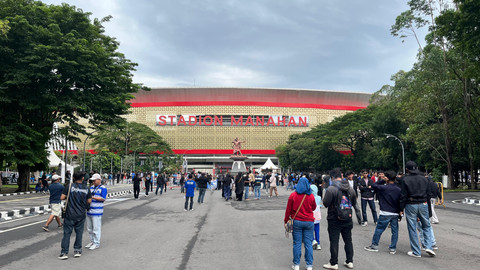 Suasana di Stadion Manahan, Solo. Foto: Iqbaltwq/Pandangan Jogja