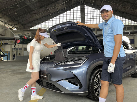 Tes drive BYD Sealion 7 di Lanud Husein Sastranegara, Bandung. Foto: Fitra Andrianto/kumparan