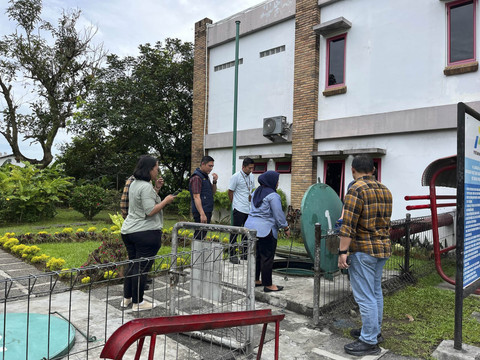 Direktorat Kriminal Khusus Polda Sumut sidak ke SPBU di Kota Medan. Foto: Dok. Istimewa