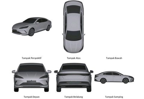 BYD Seal 05 DMI. Foto: Berita Resmi Desain Industri