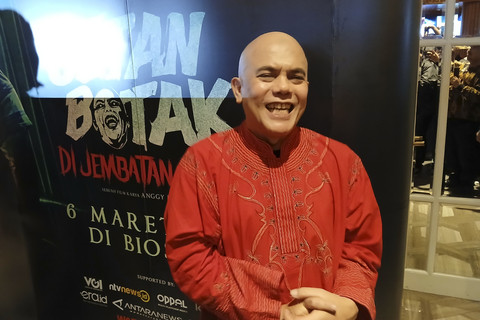 Gala premiere film produksi MPS Pictures, Setan Botak di Jembatan Ancol, di Cikini, Jakarta Pusat, Kamis (27/2/2025) malam.  Foto: Vincentius Mario/kumparan