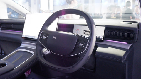 Merek mobil listrik asal China Xpeng X9. Foto: Sena Pratama/kumparan