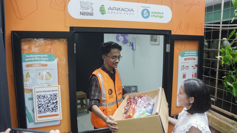 Waste Dropbox.  Foto: Dok. Nestle Indonesia