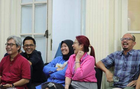 Jajaran direksi kumparan yang turut serta dalam keseruan acara Employee Appreciation Day 2025 Foto: Dok. Istimewa
