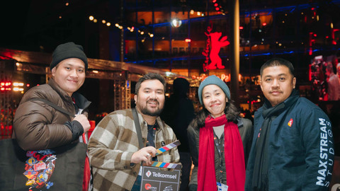 Film pendek Little Rebels Cinema Club berhasil meraih penghargaan Crystal Bear dalam kategori Best Short Film, Generation Kplus Children's Jury, di Festival Film Internasional Berlin 2025 (Berlinale). Foto: MaxStream Studios